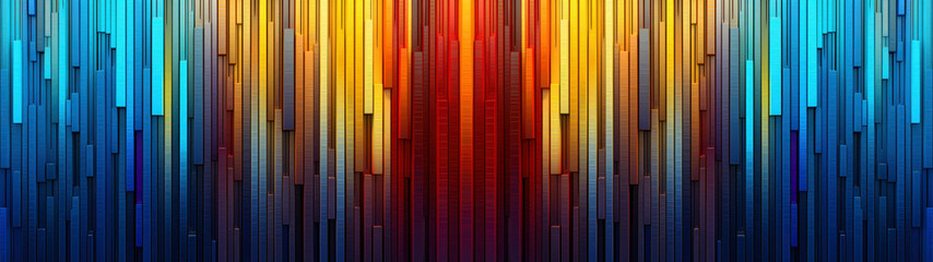 Rustical colored stripes wallpaper in vertical seamless design pattern as background banner texture 