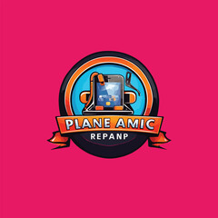 Obraz premium The circle logo for a service company