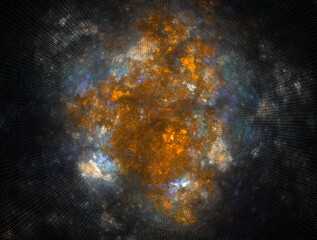 Imaginatory fractal abstract background Image