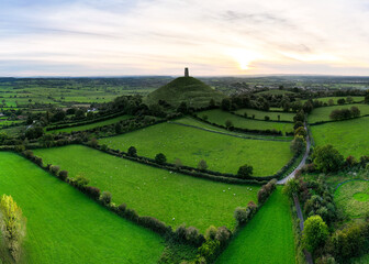 Glastonbury Tor - Sunset