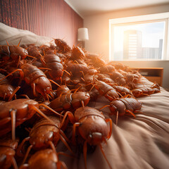 bed bug infestation in hotel rooms
