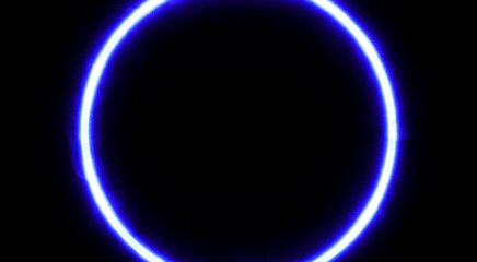 Glowing neon frame background