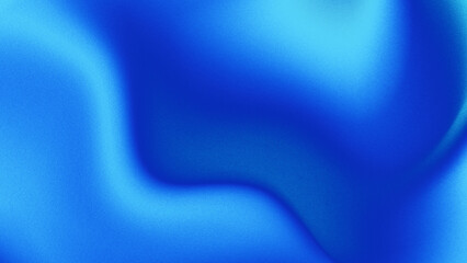 Abstract background blue color flow grainy wave dark noise texture cover header wallpaper design