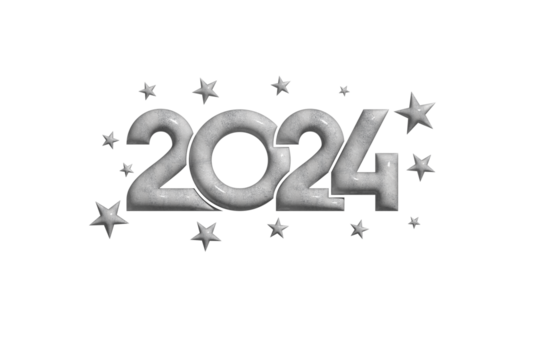 New Year 2024 Creative Design Concept