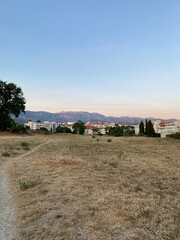 view of the countryside