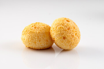 Cheese Breads | Pão de Queijo | Typical Brazilian Food | Isolated on white background