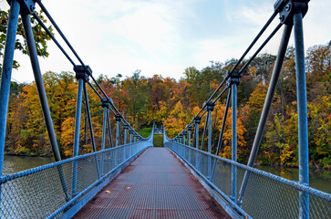 Fort Montgomery, New York in the fall