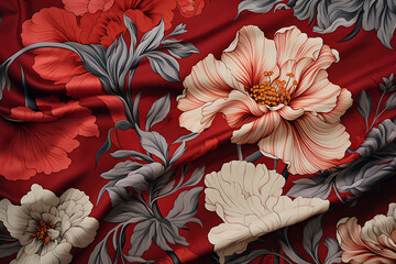 flower wallpaper, flowers, wallpaper flowers, flower pattern, pattern wallpaper, natural vintage wallpaper