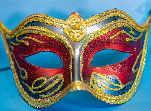 Venetian Carnival Masks Background