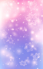 Naklejka na ściany i meble Christmas winter holiday falling snow pattern.Cold winter Christmas and New Year background.Snowfall. Christmas evening.
