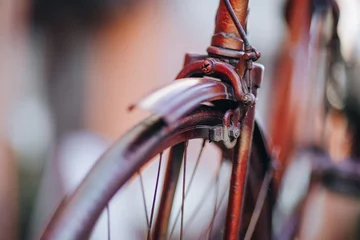 Fotobehang part of an old bicycle  © Elninho