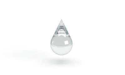water liquid drop rain wet white background bubble abstract nature clean droplet raindrop blue dew...