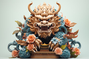 Chinese New Year Spring Festival Lunar New Year, Chinese calendar, parades fireworks traditional food, visiting family friends, exchanging red envelopes with money, banner, copy space, greeting card.
