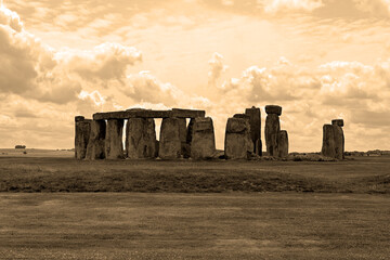Stonehenge is a prehistoric monument on Salisbury Plain in Wiltshire. It consists of an outer ring...