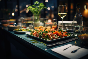 Customizable tasting menus. kitchen tech