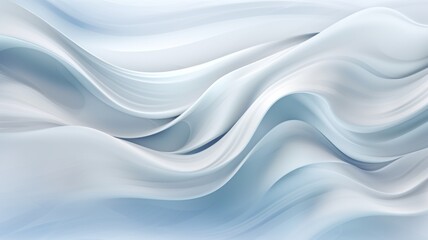 Obraz premium flowing fabric on bright white background.