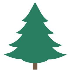 Fototapeta premium Christmas Tree digital vector art
