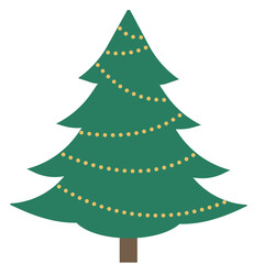 Obraz premium Christmas Tree digital vector art