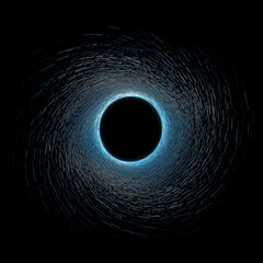  Black hole event horizon void panorama ivory slate 
