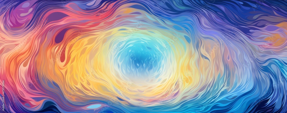 Poster abstract colorful background with magical shapes
