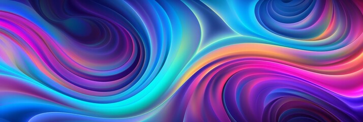Obraz premium Abstract colorful background with magical shapes