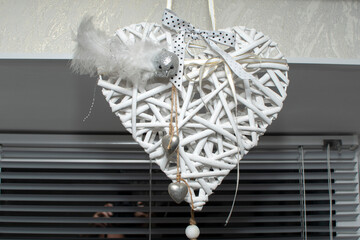 Decorative hanging heart 