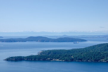 Seaside views from Saturna Island, part of Canada's Sourthern Gulf Islands