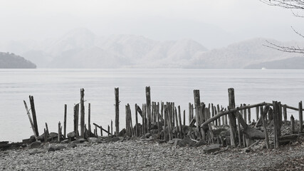 Broken Pier Lake Chuzenji