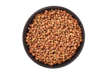 Raw gray peas. Organic healthy diet food. Traditional Latvian dishes.