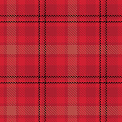 Tartan Plaid Seamless Pattern. Plaid Pattern Seamless. Traditional Scottish Woven Fabric. Lumberjack Shirt Flannel Textile. Pattern Tile Swatch Included.