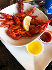 Crawfish Boil Southern Dinner at Restaurant