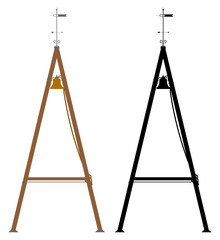 Curfew Bell Leadhills Scotland, UK