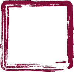 Obraz premium grunge paint brush stroke, grungy lines, brush frames,