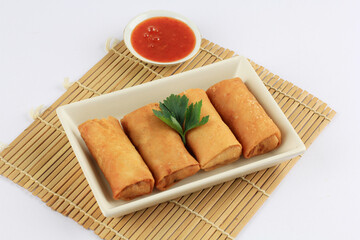 Deep Fried Spring Rolls, Por Pieer Tod or Fried Spring Roll