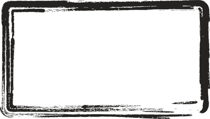 grunge paint brush stroke, grungy lines, brush frames,