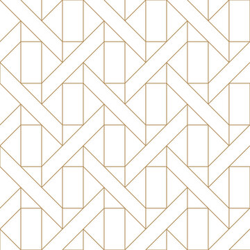 seamless geometric pattern in simple style. Line element