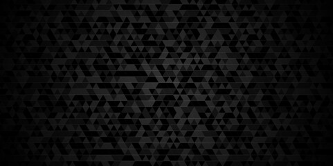 Abstract black and gray chain rough backdrop background. Abstract geometric pattern gray and black Polygon Mosaic triangle Background, business and corporate background. - obrazy, fototapety, plakaty