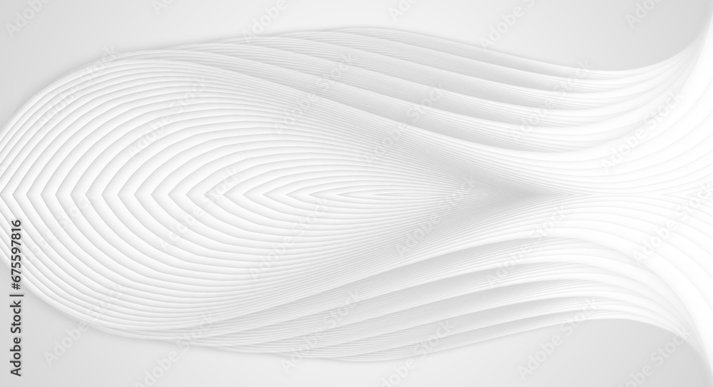 Poster white abstract curved lines texture texture background