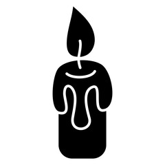 burning candle icon