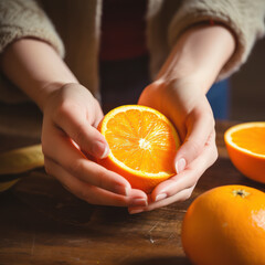 Closeup of human hands.
