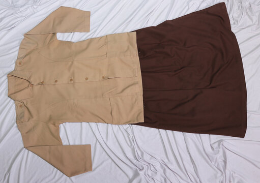 Scout uniform from Indonesia, seragam pramuka indonesia putri