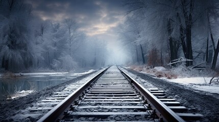 Railroad Photography in Winter