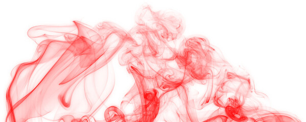abstract red smoke effect