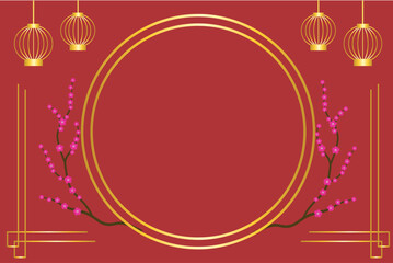 Vector graphic Lantern of Chinese New Year Background With EPS 10 Format