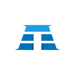 ET monogram  modern logo designs