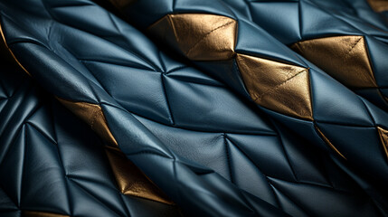 black leather texture HD 8K wallpaper Stock Photographic Image 