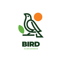 bird modern logo vector