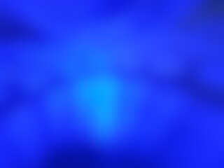 Abstract blurred background image of blue color gradient used as an illustration. Designing posters or advertisements.