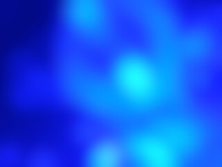 Abstract blurred background image of blue color gradient used as an illustration. Designing posters or advertisements.