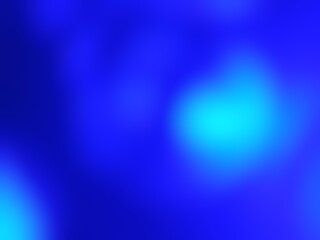 Abstract blurred background image of blue color gradient used as an illustration. Designing posters or advertisements.
